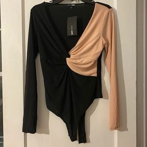 Fashion Nova - My Moment Bodysuit - Black/Combo